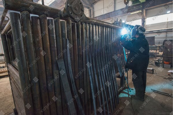 Изготовление промышленного котла КВм 1.5 МВт