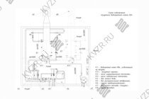 Схема подключения и монтажа водогрейного промышленного котла 0.2 МВт на мазуте и отработанном масле