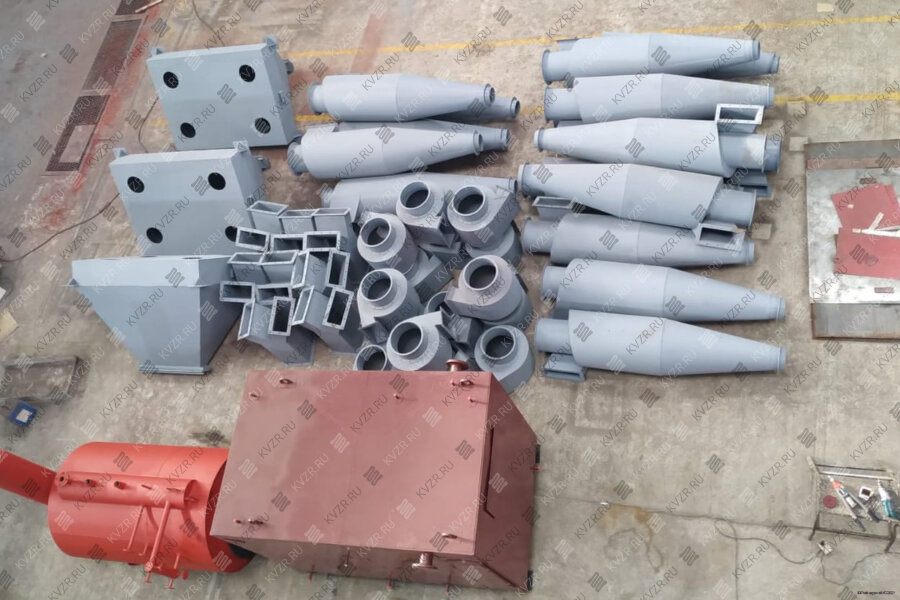 Циклонный пылеуловитель для очистки газа