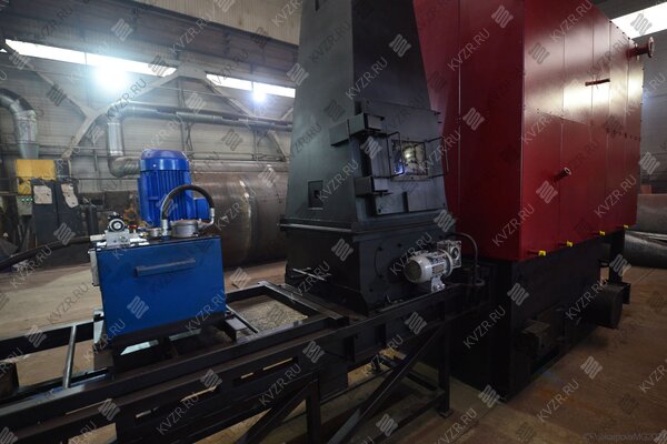 Питатель плунжерный котла на опилках 300 кВт