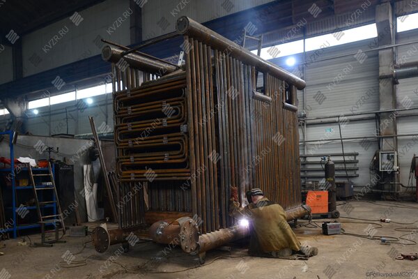 Изготовление твердотопливного котла 4000 кВт с топкой ТШПМ